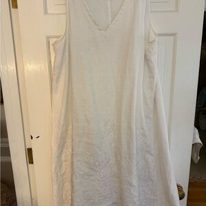J. Jill White High Low Dress